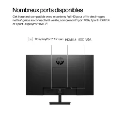 Écran HP 322ph 21,5 pouces FHD IPS 100Hz