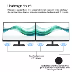 Écran HP 322ph 21,5 pouces FHD IPS 100Hz