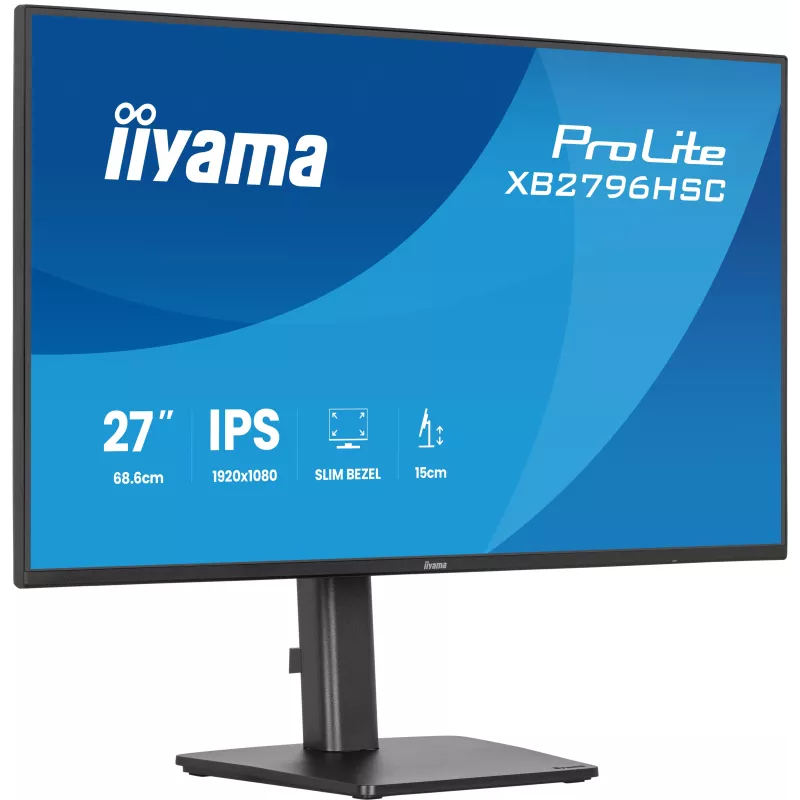 Ecran IIYAMA 27 Ultra mince IPS 1920x1080 144Hz 3ms 16:9 3ms 300cd/m  HDMI USB-