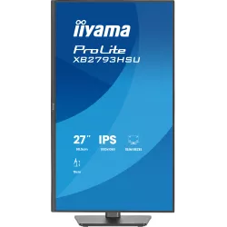 Ecran IIYAMA 27'' Dalle IPS Ultra mince 1920x1080 16:9 120Hz 1ms 350 cd/m  HPs H