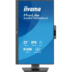 iiyama ProLite XUB2790QSUH-B2 27" QHD IPS 100Hz, Caméra Windows Hello, USB‑C