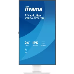 Ecran IIYAMA 24'' Ultra mince Blanc IPS 1920x1080 16:9 120Hz 4ms 350cd/m  HDMI D