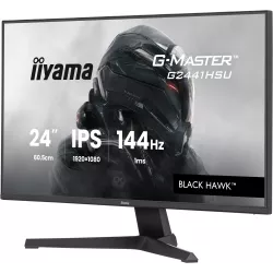 Ecran IIYAMA 23.8'' 1ms G-Master Black Hawk Noir IPS 1920x1080 16:9 144Hz 350cd/
