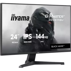 Ecran IIYAMA 23.8'' 1ms G-Master Black Hawk Noir IPS 1920x1080 16:9 144Hz 350cd/