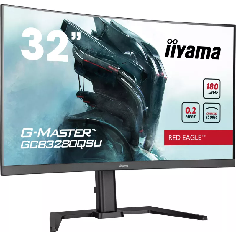 Ecran IIYAMA 31.5 0.2ms G-Master Red eagle VA 2560x1440 165Hz 350cd/m  2xHDMI 1