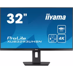 Écran Iiyama XUB3293UHSN-B5 31,5" 4K USB-C 65W