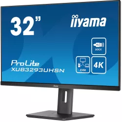 Écran Iiyama XUB3293UHSN-B5 31,5" 4K USB-C 65W