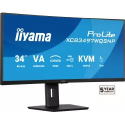 Moniteur Iiyama XCB3497WQSNP-B1 34" UWQHD 120Hz