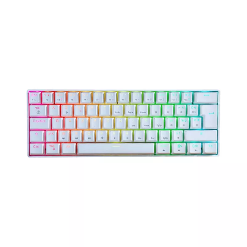 Clavier Onlan CA-155 60% RGB Blanc AZERTY