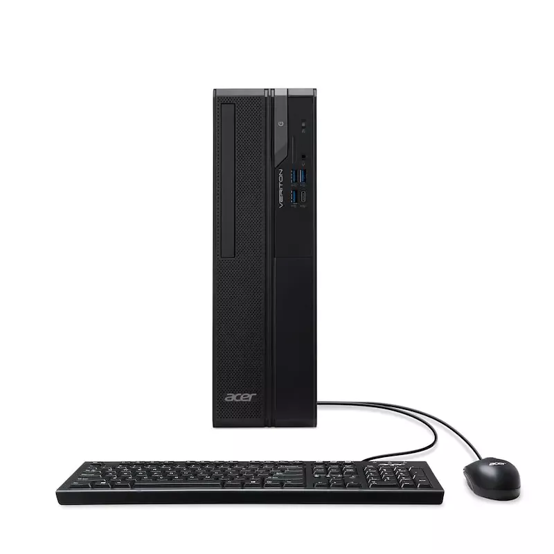 Acer Veriton VX2720G – PC de bureau i3-14100 8 Go 256 Go SSD Win11 Pro Noir