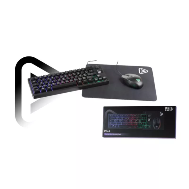 Pack Gaming Onlan PG-7 3en1 Clavier TKL Azerty
