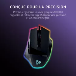 Souris OnLan SO-3 filaire gaming repose pouce