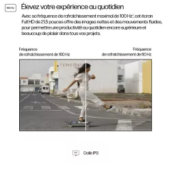 Moniteur HP Series 3 Pro 322pf 21,5" FHD 100Hz