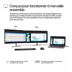 Moniteur HP 524pu 23,8" FHD USB-C