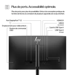 Écran HP Series 5 Pro 524pf 23,8" FHD 100Hz IPS