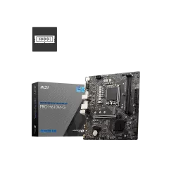 Carte mère MSI PRO H610M-G DDR4 LGA1700 mATX