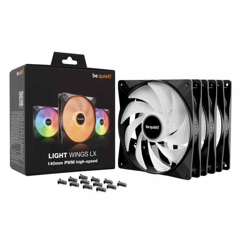 Ventilateur be quiet! Light Wings LX BL130 140mm