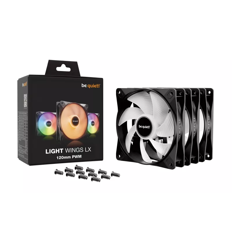 Ventilateur be quiet! 120 mm PWM ARGB x3
