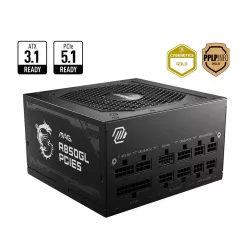 Alimentation MSI MAG A850GL PCIE5 850W 80 PLUS Gold