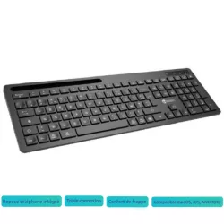 Clavier Heden 0-CLASFILBT Sans-fil 104 touches