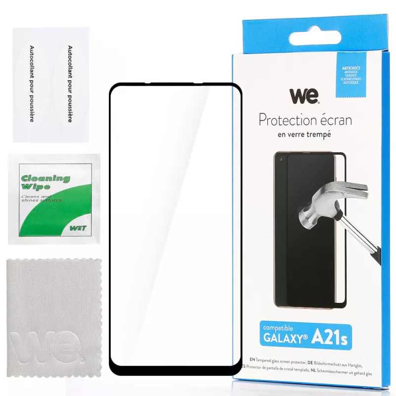 Verre trempé WE WE009SAMA21S A21S 9H 6,5"