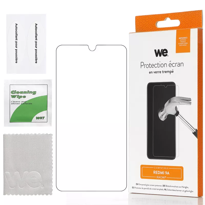 Verre trempé We WE009REDMI9 Redmi 9