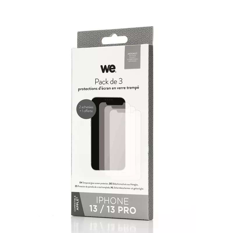 Verres trempés We WEBUNDLEVTI13 iPhone13/13Pro