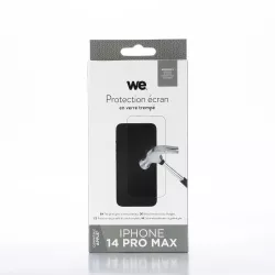 Verre trempé We iPhone 14 Pro Max Noir