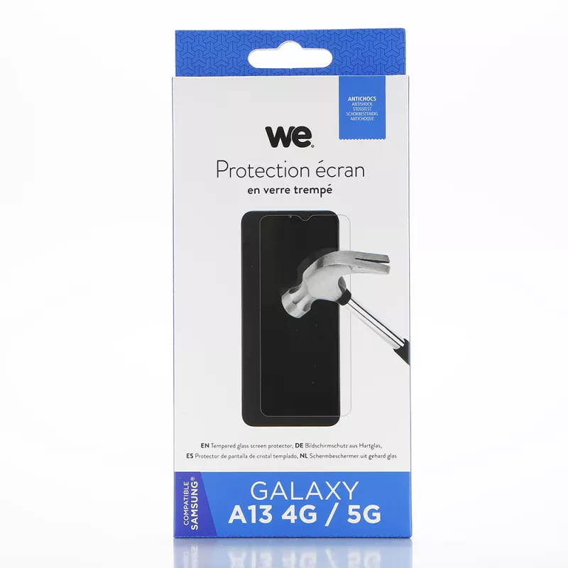 Verre trempé We A13 anti-empreintes ultra-mince