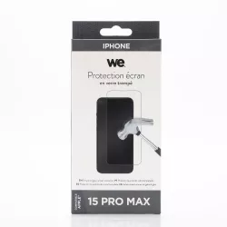 Verre trempé We iPhone 15 Pro Max