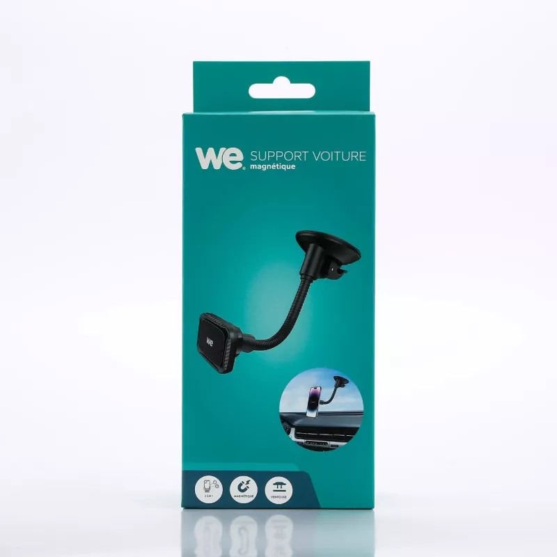 Support voiture WE WESUPVOITMAGBRAS ventouse 360°