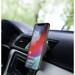 Support smartphone WE WESUPVOITMAGN2 fixation grille