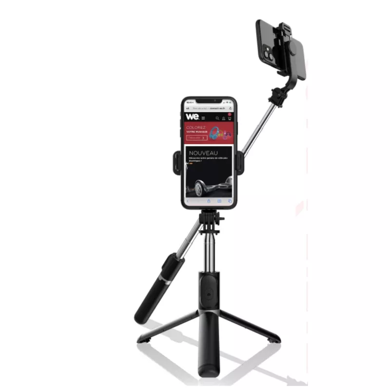 Perche selfie WESELFIETREPIED Trépied Bluetooth