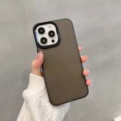 Coque WE WECOQMETALI12N Métal iPhone12/12Pro Noir