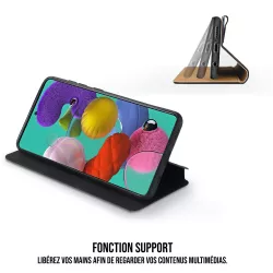 Étui folio WE HUAWEI Y6P Noir