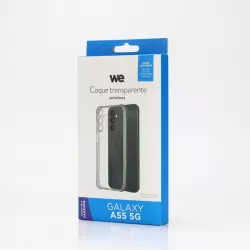 Coque TPU WE Samsung Galaxy A55 5G Transparent
