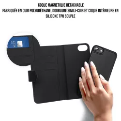 Étui folio We iPhone 11 Pro Max Magnétique Noir