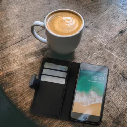 Étui folio We iPhone 11 Pro Max Magnétique Noir
