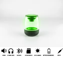 Pack 2 enceintes Bluetooth WE WEENCTWS2PN TWS 5W