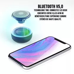 Pack 2 enceintes Bluetooth WE WEENCTWS2PN TWS 5W