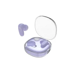 Ecouteurs CLAYRA violet sans-fil intra indicateur de charge
