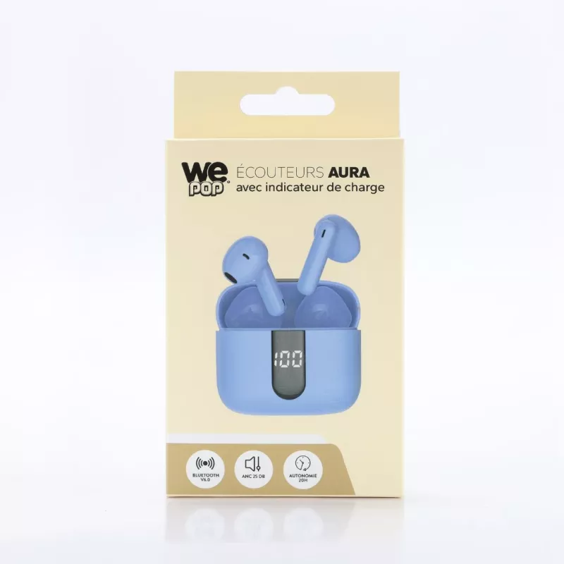 Écouteurs sans-fil We AURA Bluetooth