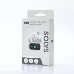 Écouteurs sans-fil SOLYS ANC+ENC 40mAh