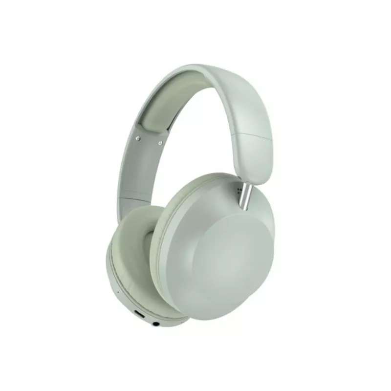 Casque WE POP LUNA Bluetooth vert pliable avec jack 3,5 mm