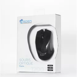 Souris USB Heden SUSBOPTCA4 1200 dpi