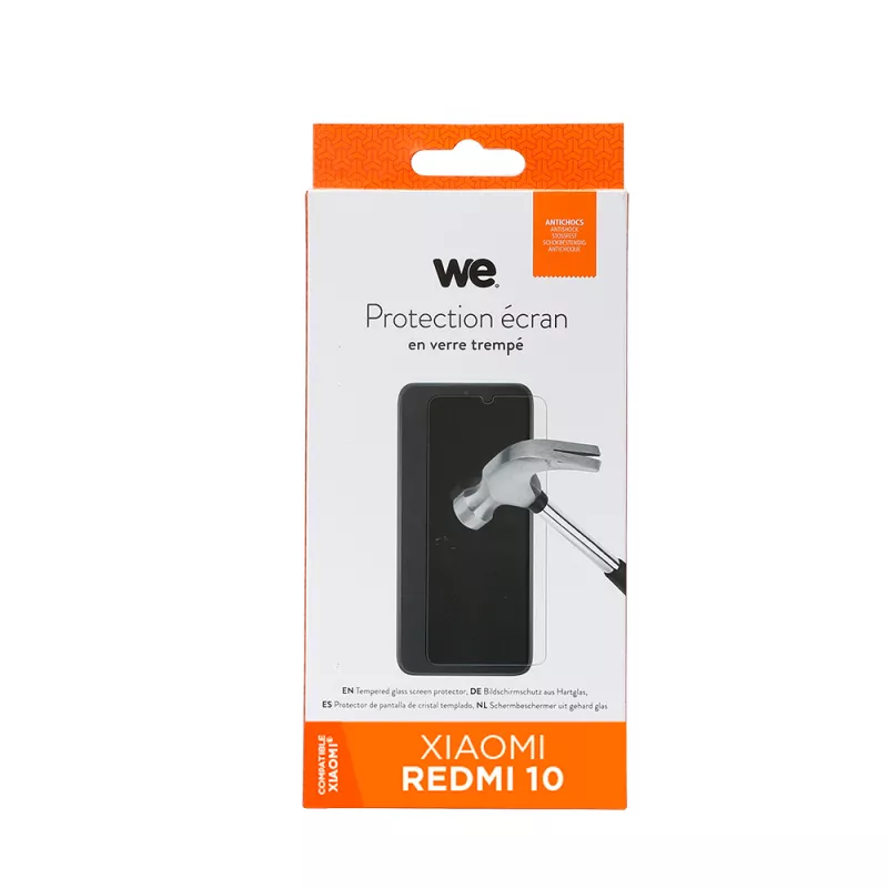 Verre trempé WE WE009REDMI10 Redmi 10