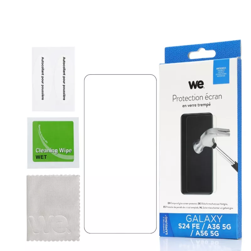 Verre trempé WE Samsung S24 FE