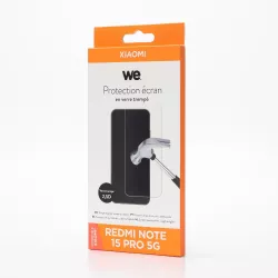 Verre trempé We Xiaomi Redmi Note 15 Pro 5G 2,5D
