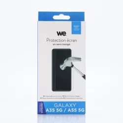 Verre trempé We A35/A55 5G 9H Noir