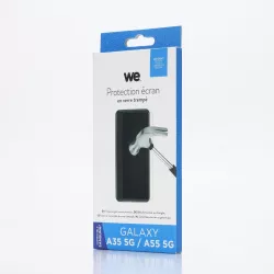 Verre trempé We A35/A55 5G 9H Noir
